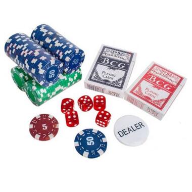 Настільна гра Johnshen Sports Набір покерний 100 фішок по 11,5 г (алюмінієвий кейс) (59208) фото №3
