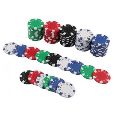 Настільна гра Johnshen Sports Набір покерний 200 фішок по 11,5 г (алюмінієвий кейс) (59204) фото №4