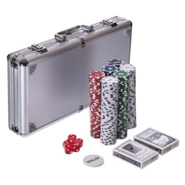 Настільна гра Johnshen Sports Набір покерний 300 фішок по 11,5 г (алюмінієвий кейс) (IG-2114) фото №2