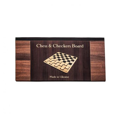Дошка для шахів/шашок IVN картон 35 х 35 см (IV-ZP5335) фото №2