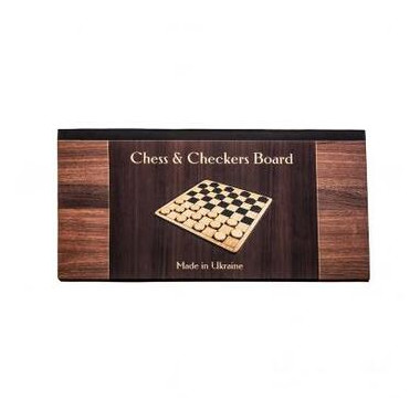 Дошка для шахів/шашок IVN картон 35 х 35 см (IV-ZP5335) фото №1