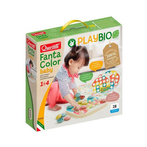 Мозаїка Quercetti Play Bio Fantacolor Baby (84405-Q) фото №1