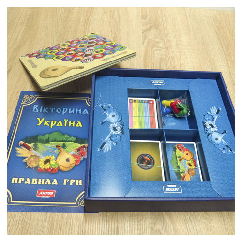 Настільна гра Artos Games Вікторина Україна (0994) фото №3