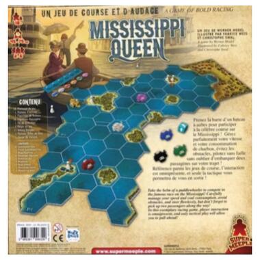 Настільна гра Super Meeple Mississippi Queen (Королева Міссісіпі), англійська (745809868917) фото №3