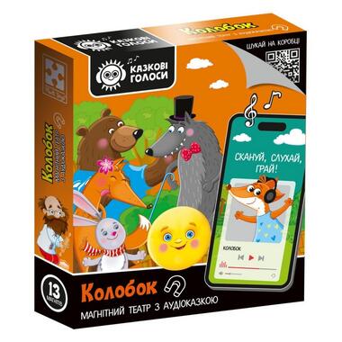 Детский развивающий магнитный театр Колобок VT3206-38 с аудиосказкой Сказочные голоса  фото №1