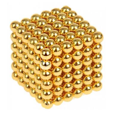 Неокуб Neocube 216 кульок 5мм в металевому боксі, Золотий (48112) фото №1