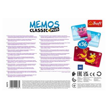 Настільна гра Trefl Мемо Класичні. Милі монстрики (Memos Classic&plus Cute monsters) (02273) фото №4