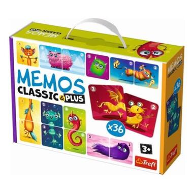 Настільна гра Trefl Мемо Класичні. Милі монстрики (Memos Classic&plus Cute monsters) (02273) фото №1