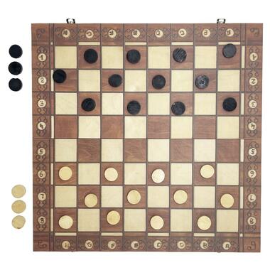 Набор настольных игр Шахматы нарды шашки 3 в 1 Set1 NE-LG-11 40х40 см  фото №4