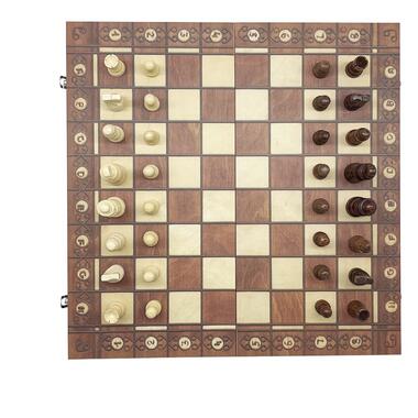 Набор настольных игр Шахматы нарды шашки 3 в 1 Set1 NE-LG-11 40х40 см  фото №6