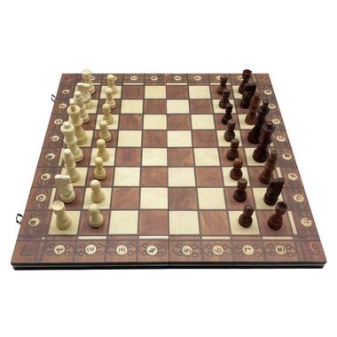 Набор настольных игр Шахматы нарды шашки 3 в 1 Set1 NE-LG-11 40х40 см  фото №7