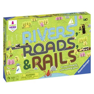 Настільна гра Ravensburger Річки, дороги та рейки (Rivers, Roads&Rails) (22053) фото №2