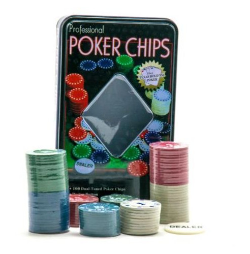 Набір фішок 7Toys для покеру 100 штук (IGR55) фото №1