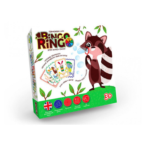 Настільна гра Danko Toys Bingo Ringo (GBR-01-01E) фото №1
