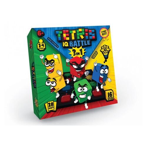 Розважальна гра Danko Toys Tetris IQ battle рус (G-TIB-02U) фото №1