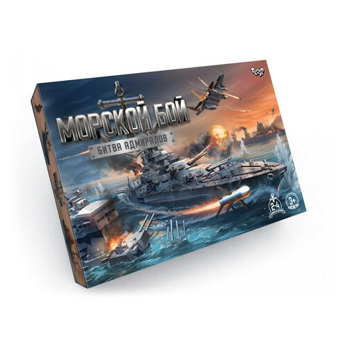 Настільна гра Danko Toys Морський бій Битва адміралів (G-MB-04) фото №1