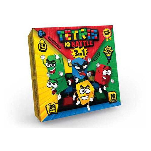 Настільна гра Danko Toys Tetris IQ battle (G-TIB-02) фото №1