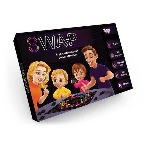 Настільна гра Danko toys Swap (G-Swap-01-01) фото №2
