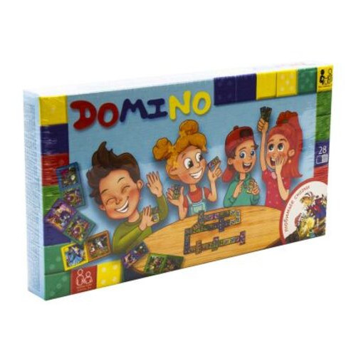 Настільна гра Danko Toys Доміно: Улюблені казки (DTG-DMN-0102) фото №1