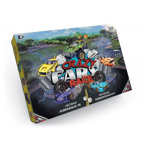 Гра настільна Danko Toys Crazy Cars Race ДТ-ІМ-11-29 фото №1