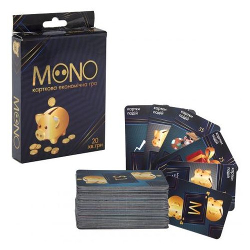 Карткова економічна гра Strateg Mono (30569) фото №1