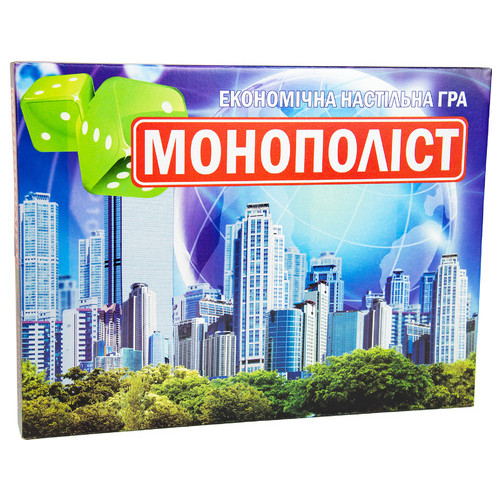 Настільна гра Strateg Монополіст велика українською мовою (508) фото №1