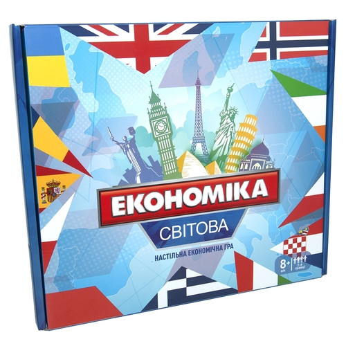 Настільна гра Strateg Економіка світова монополія українською мовою (7007) фото №1