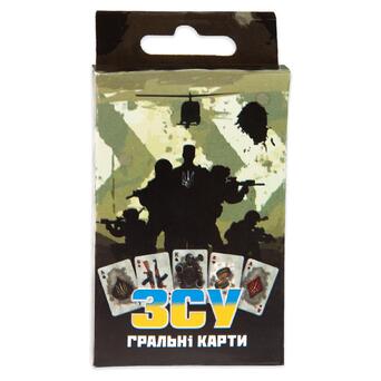 Настільна гра Strateg ЗСУ карткова українською мовою (30287) фото №1