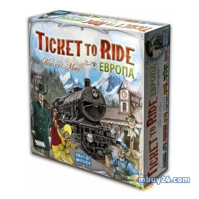 Настільна гра Hobby World Ticket to Ride: Europe 3rd Russian. вид. (1032) фото №1