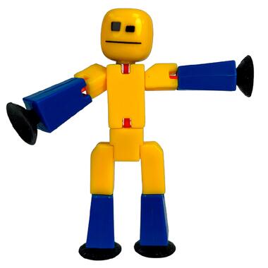 Фігурка для анімаційної творчості STIKBOT (жовто-синій) фото №1