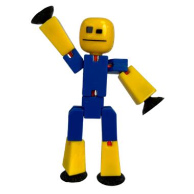 Фігурка Stikbot для анімаційної творчості (синьо-жовтий) (TST616-23UAKDBl) фото №2