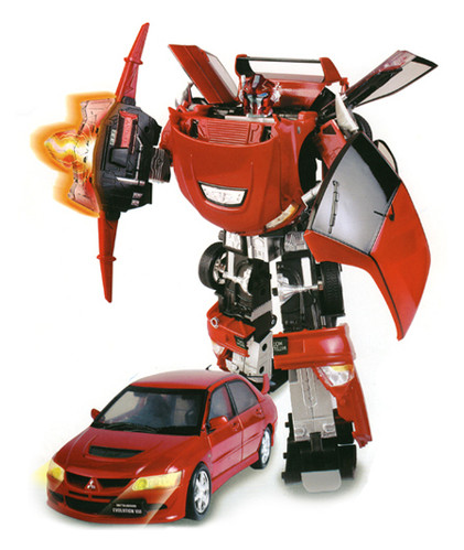 Робот-трансформер Roadbot Mitsubishi Evolution VIII (50100 r) фото №1