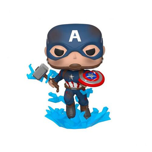 Фігурка Funko Pop! Месники: Фінал Капітан Америка з М'єльніром (45137) фото №1