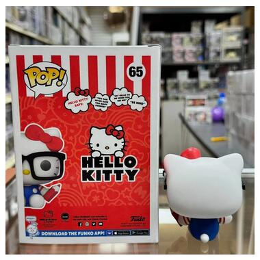 Хеллоу Кітті фігурка Привіт Кітті фанко поп Hello Kitty with Glasses Funko Pop вінілова фігурка #65 Funko фото №8