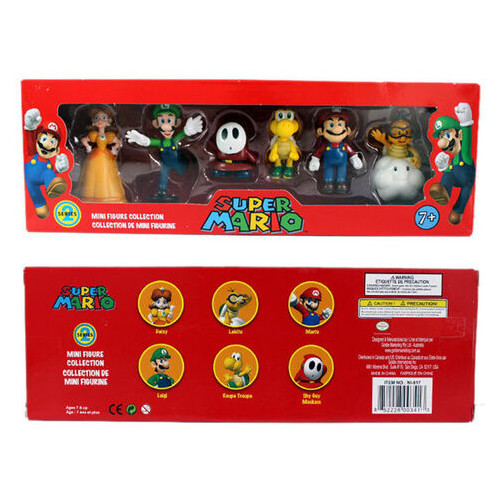 Ігровий набір Neca Nintendo Super Mario Супер Маріо фото №3