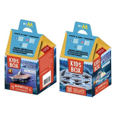 Світ військових кораблів World of Warships Kids box Кідс бокс Світбокс мармелад з іграшкою в коробочці Конфітрейд фото №2