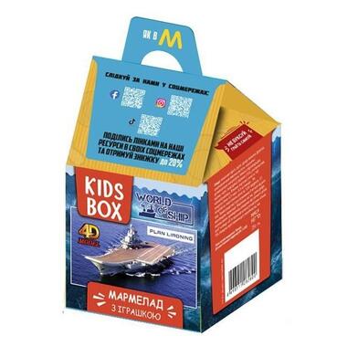 Світ військових кораблів World of Warships Kids box Кідс бокс Світбокс мармелад з іграшкою в коробочці Конфітрейд фото №1