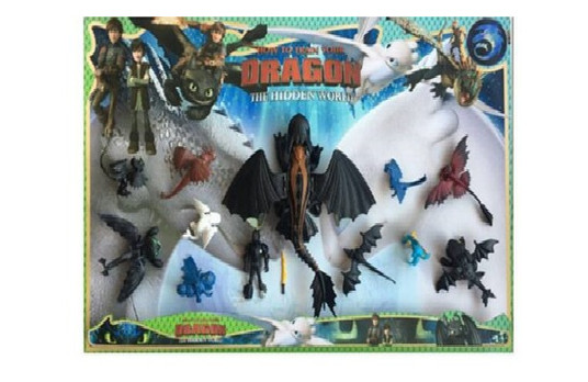Набор игрушек из мультфильма Как приручить дракона Dragons (970976661)  фото №1