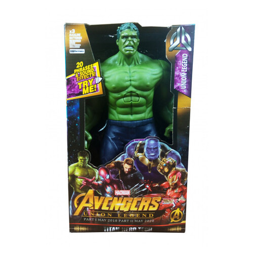 Фигурка супергероя Haowan Мстители Hulk (DY-H5830) фото №1