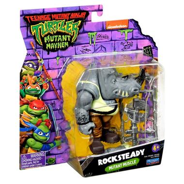 Фігурка Рокстеді Черепашки Ніндзя фігурка TMNT Teenage Mutant Ninja Turtles Rocksteadey PLAYMATES TOYS фото №1