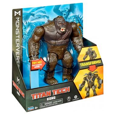 Фігурка Godzilla vs. Kong серії Titan Tech - Конг (20 cm) фото №7