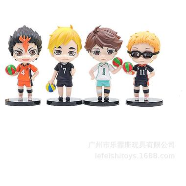 Набір фігурок Чібі Баскетбол аніме Kuroko no Basuke дитячі іграшки 8 шт/компл. 10см Banpresto фото №4