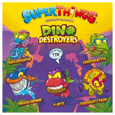 Игровой набор фигурок Дино Разрушители PSTSD48TIN60 5 эксклюзивных фигурок  фото №4