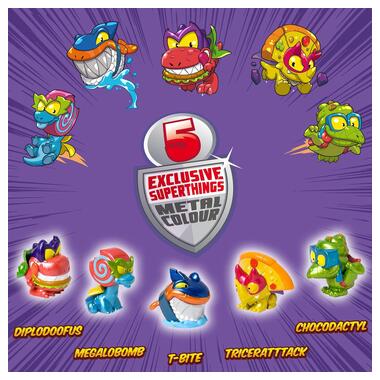 Игровой набор фигурок Дино Разрушители PSTSD48TIN60 5 эксклюзивных фигурок  фото №5