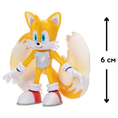 Фігурка Sonic the Hedgehog з артикуляцією - Модерн Тейлз 6 см (40688i-RF1) фото №5