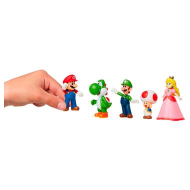 Набір ексклюзивних ігрових фігурок SUPER MARIO - Маріо та друзі 6 cm фото №2