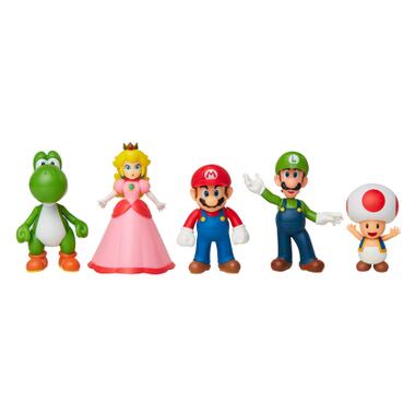 Набір ексклюзивних ігрових фігурок SUPER MARIO - Маріо та друзі 6 cm фото №1