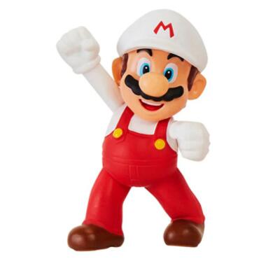 Фігурка Super Mario з артикуляцією - Вогняний Маріо 6 см (78279-RF1-GEN) фото №1