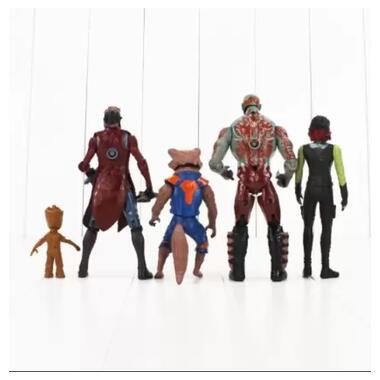 Набір фігурок супергероїв Вартові Галактики 2 Marvel Guardians of the Galaxy 5шт/набір 7-17 см Forbo фото №4