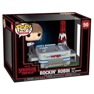 Игровая фигурка FUNKO POP! Робин с радиостанцией WSQK Town Funko 86620 серии Очень страные дела  фото №2